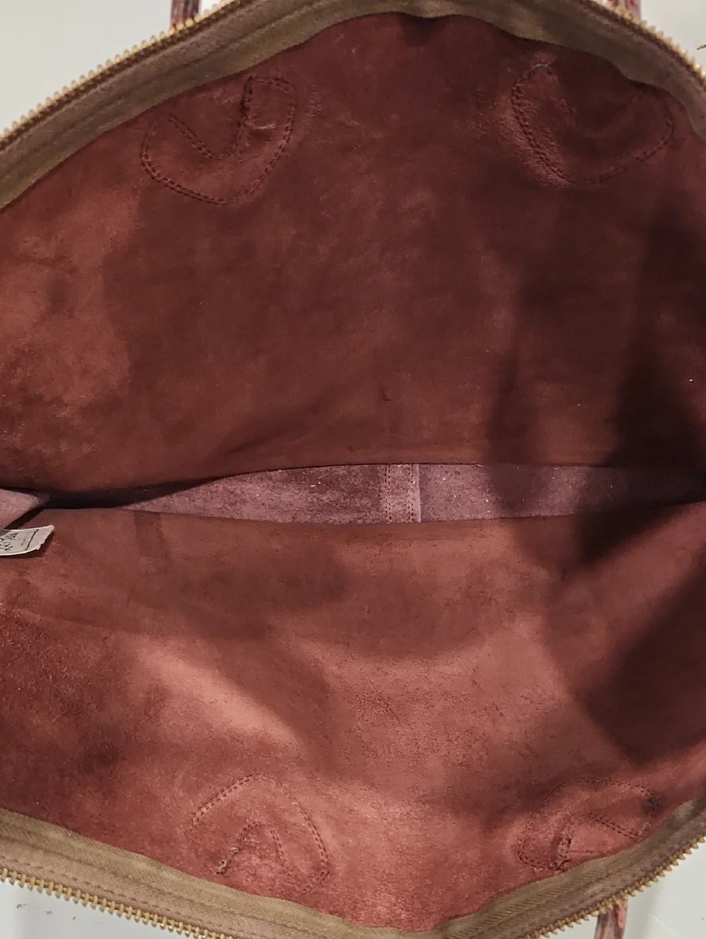 Vintage 60's L.L. Bean Leather Portfollio Briefcase RARE